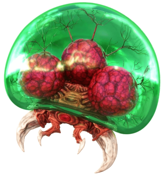 File:Metroid larva Metroid Samus Returns artwork.png